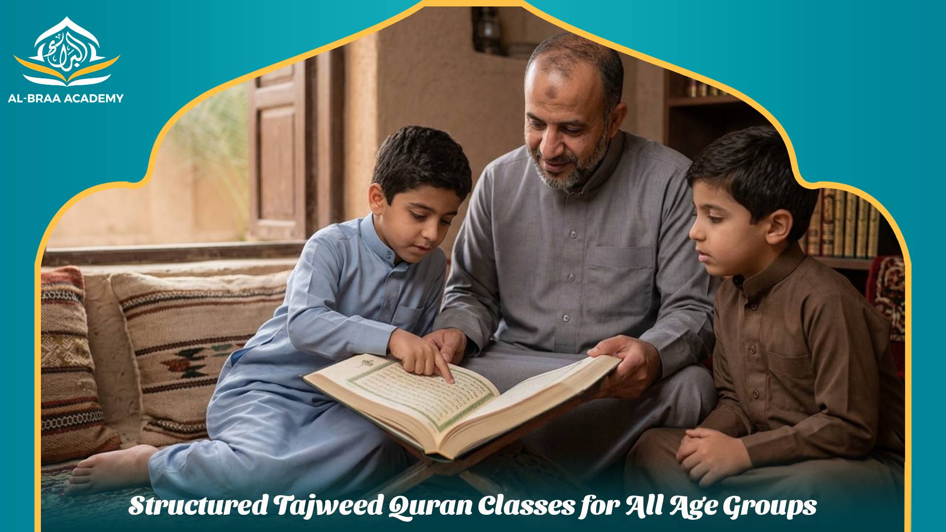 Structured Tajweed Quran Classes for All Age Groups