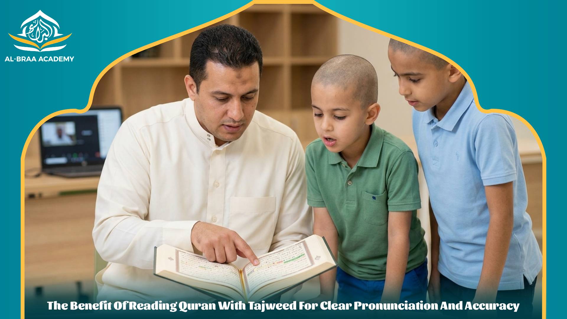Reading Quran With Tajweed For Clear 