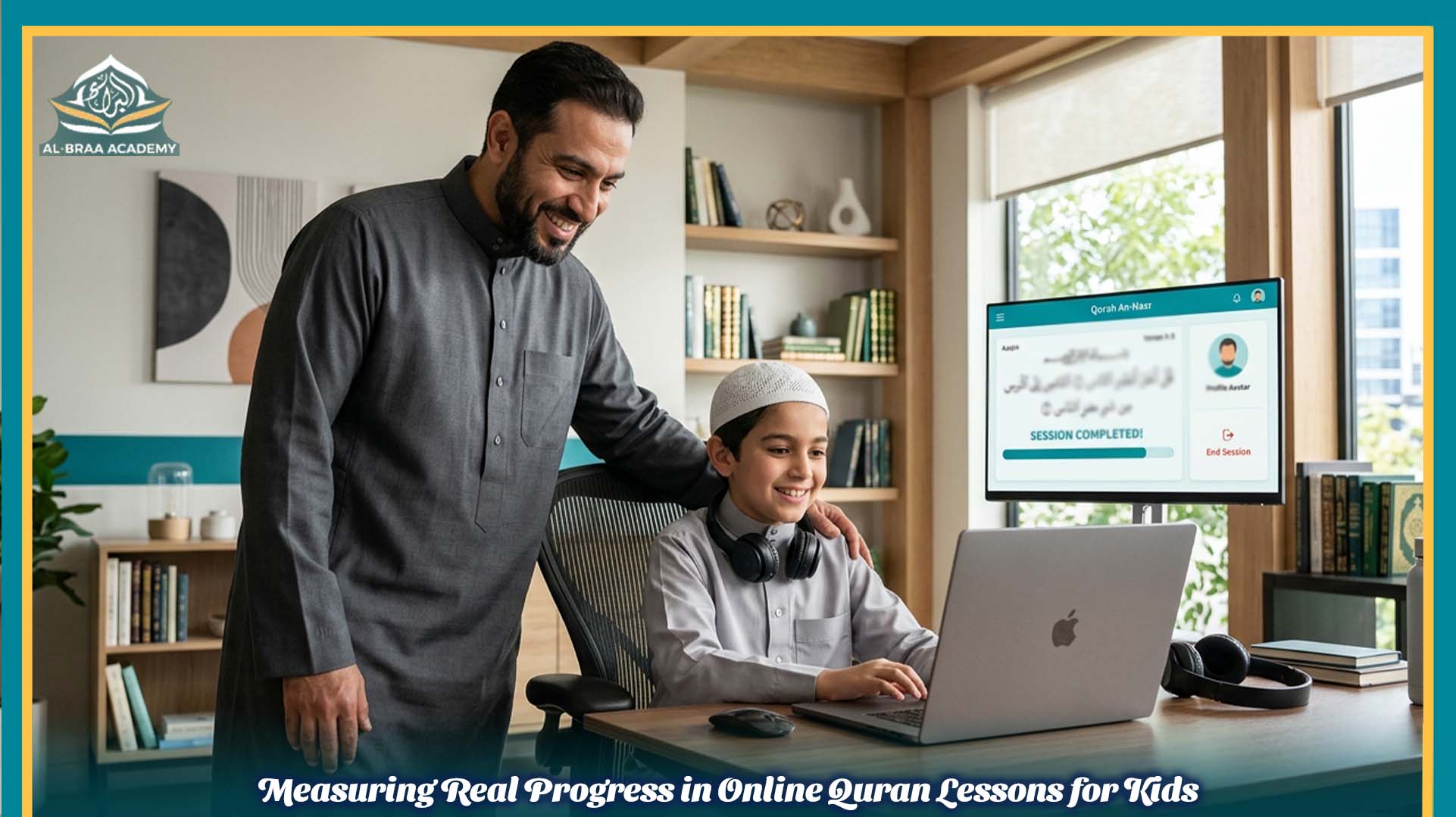 Measuring Real Progress in Online Quran Lessons for Kids