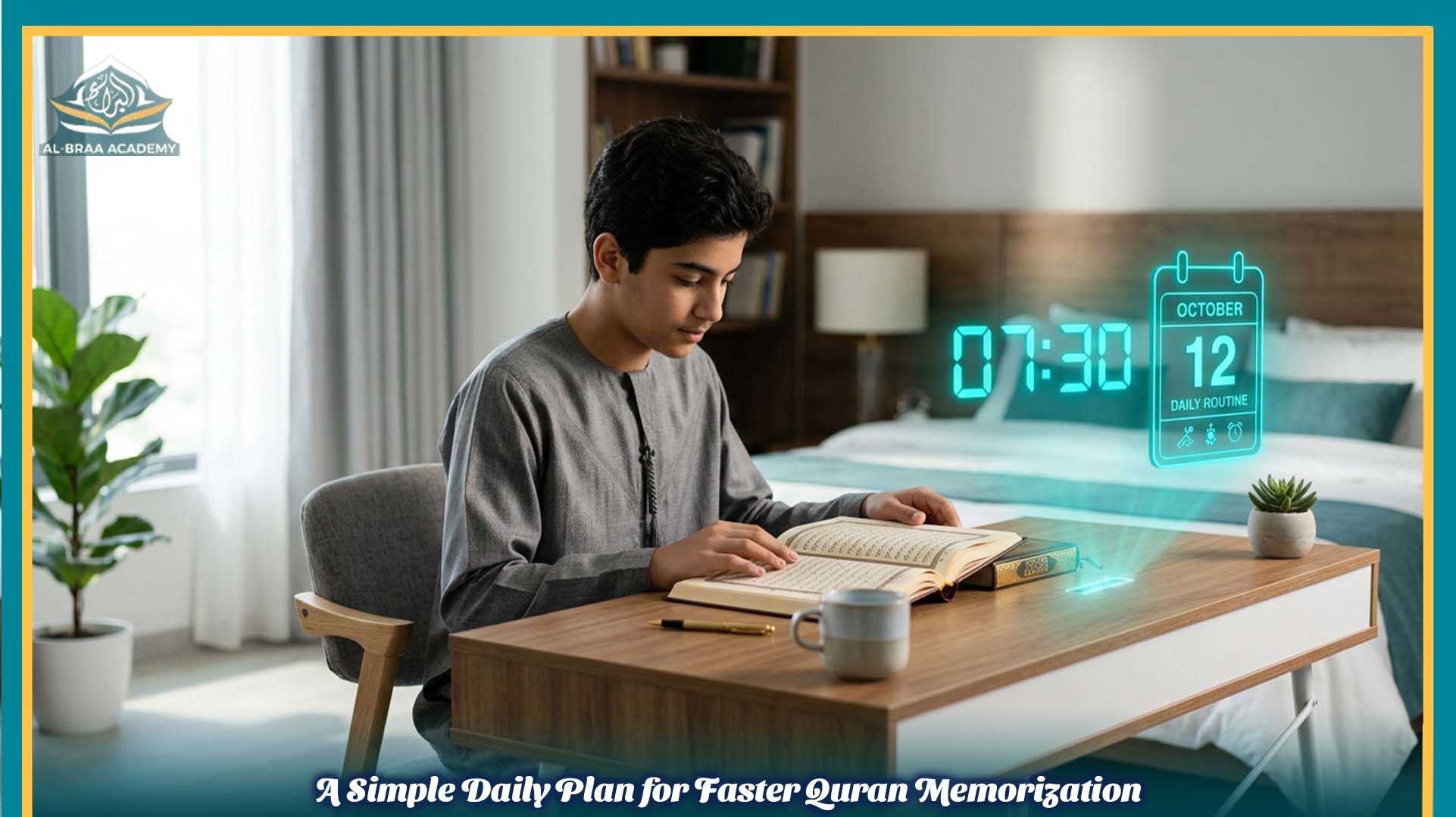 A Simple Daily Plan for Faster Quran Memorization