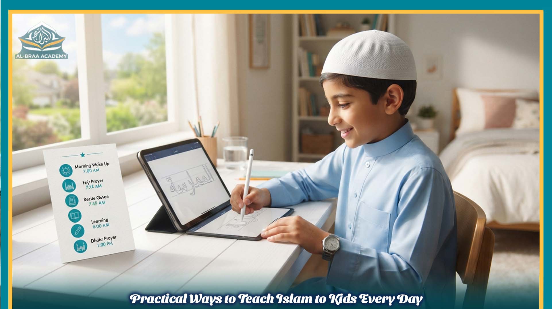 Practical Ways to Teach Islam to Kids Every Day