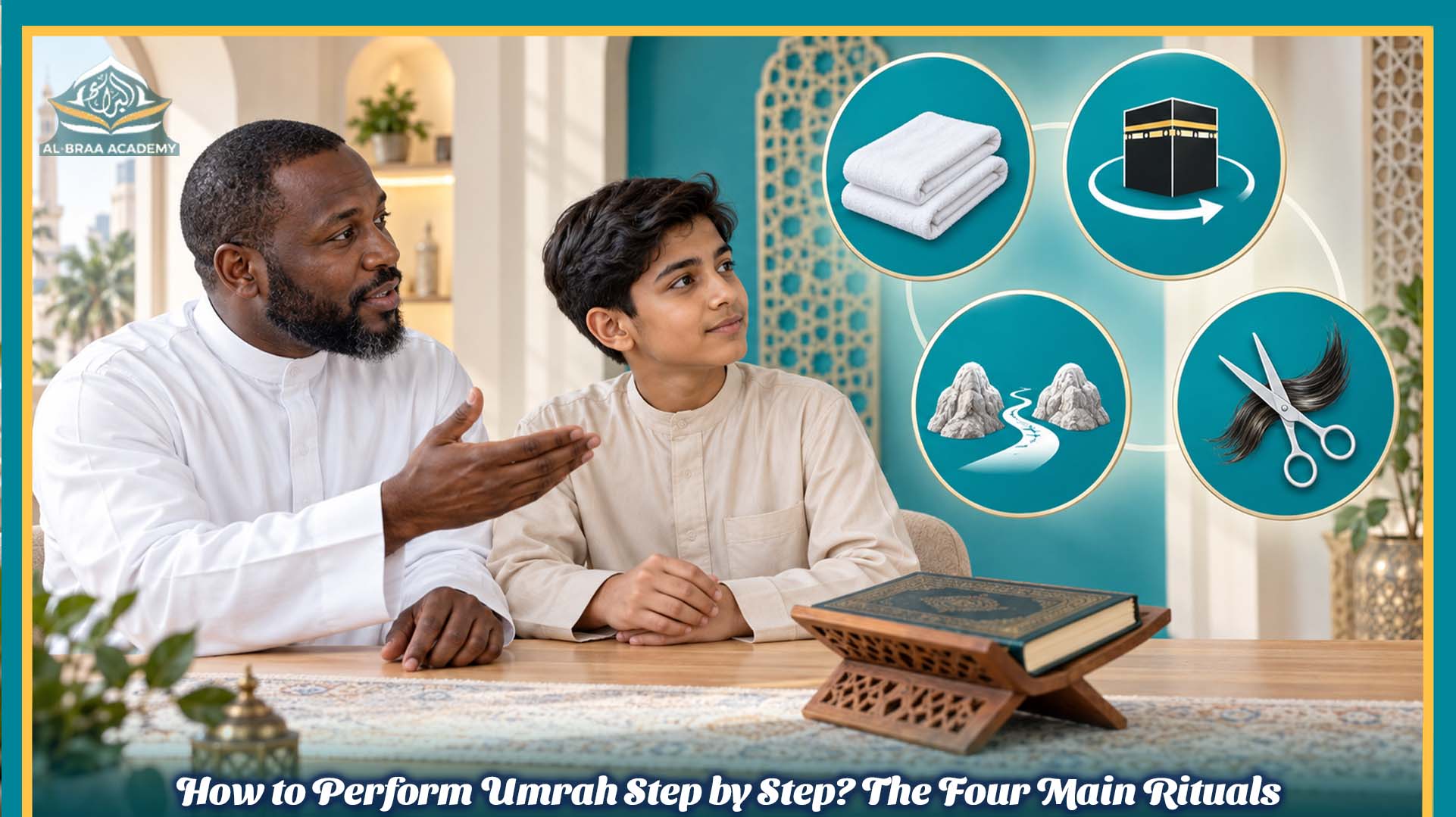How to Perform Umrah Step by Step? The Four Main Rituals